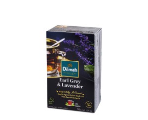 Herbata Dilmah Earl Grey & Lavender 20x1,5g - czarna aromatyzowana 