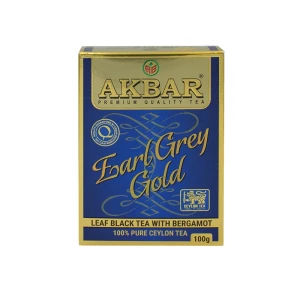 Herbata Czarna Akbar Earl Grey Gold 100g - z bergamotką
