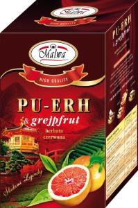 Herbata Czerwona Malwa Pu-Erh&Grejpfrut 20x1,5g w saszetkach  