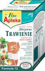 Herbata Ziołowa Malwa Fito Apteka Aktywne Trawienie- 20 torebek 