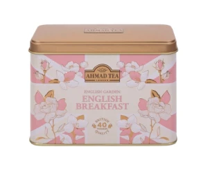Herbata Ahmad English Garden English Breakfast 40tbx2g- w metalowej puszce 