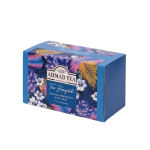 Zestaw herbat Ahmad Tea Bouquet Gift Earl Grey & English Breakfast 20 kopert- 2 rodzaje herbat