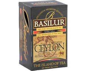 Herbata Basilur Island of Tea Ceylon Special 25 kopert - klasyczna z młodymi listkam