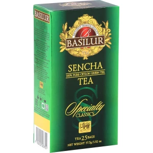 Herbata Basilur Specialty Classics Green Sencha 25 torebek-  zielona klasyczna 