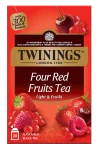 Herbata Twinings Four Red Fruits Tea 20x2g - czarna o smaku czterech owoców czerwonych w kopertach
