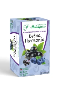 Herbata Owocowa Herbapol Leśna Harmonia 20x3g w saszetkach - naturalna bez aromatów