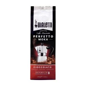 Kawa Bialetti Perfetto Moka Cioccolato 250g- mielona o smaku czekoladowym