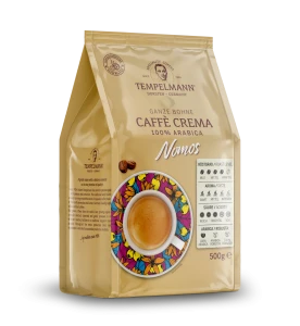 Kawa Tempelmann Caffe Crema Nomos 500g ziarnista- 100% Arabica 