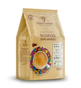Kawa Tempelmann Nomos 500g ziarnista- 100% Arabica 