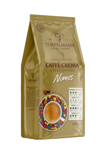 Kawa Tempelmann Caffe Crema Nomos 1kg ziarnista- 100% Arabica 