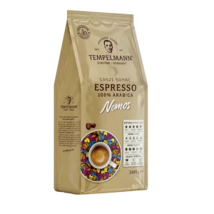 Kawa Tempelmann Espresso Nomos 1kg ziarnista- 100% Arabica 