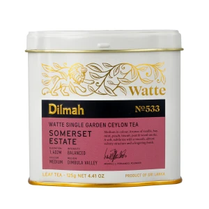 Herbata Dilmah  Watte Somerset Estate 125g puszka - liściasta z regionu Dimbula