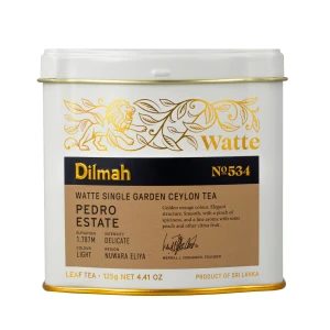 Herbata Dilmah Watte Pedro Estate 125g puszka - czarna z regionu Nuwara Eliya
