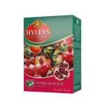 Herbata Hyleys Pomegranate 100g - liściasta zielona z granatem