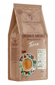Kawa Tempelmann Crema E Aroma Terra 1kg ziarnista - naturalna mieszana 
