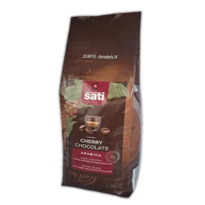 Kawa Sati Cherry Chocolate 500g - ziarnista wiśniowo czekoladowa