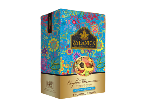 Herbata Zylanica Black Tea Tropical Fruits 100g