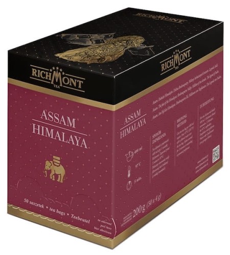 Herbata Richmont Assam Himalaya 50x4g - herbata indyjska