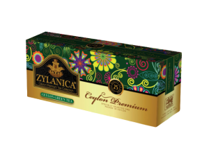 Herbata Zielona Zylanica Ceylon Premium Green Tea 25x2g w torebkach