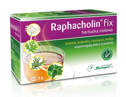 Herbata Herbapol Raphacholin 20 saszetek