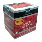 Herbata Dilmah Exceptional Ceylon Spice Chai 20x2g – czarna rozgrzewająca z przyprawami i ziołami w piramidkach