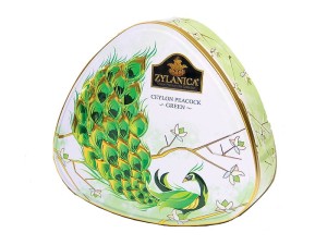 Herbata Zielona Zylanica Ceylon Peacock Green 100g puszka - liściasta gunpowder (GP1)