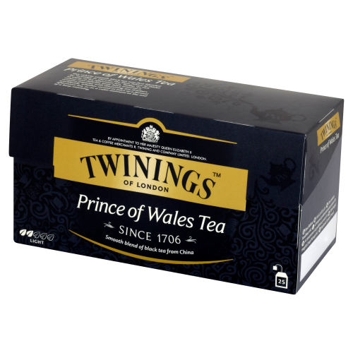 Herbata Twinings Prince of Wales 25x2g - czarna mieszanka chińskich herbat w kopertach
