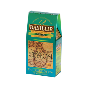 Herbata Basilur Island of Tea Pure Ceylon Green 100g stożek - YH