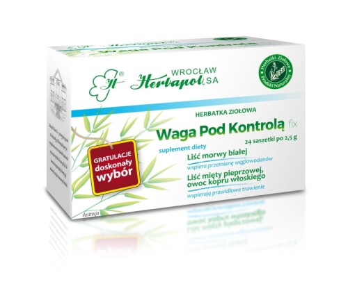Herbata Herbapol Waga Pod Kontrolą 24 torebki