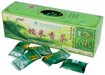Herbata Zielona Prasowana w kostkach Haichao Mixiang Tea 40 kostek 125g - z kwiatami ryżowymi